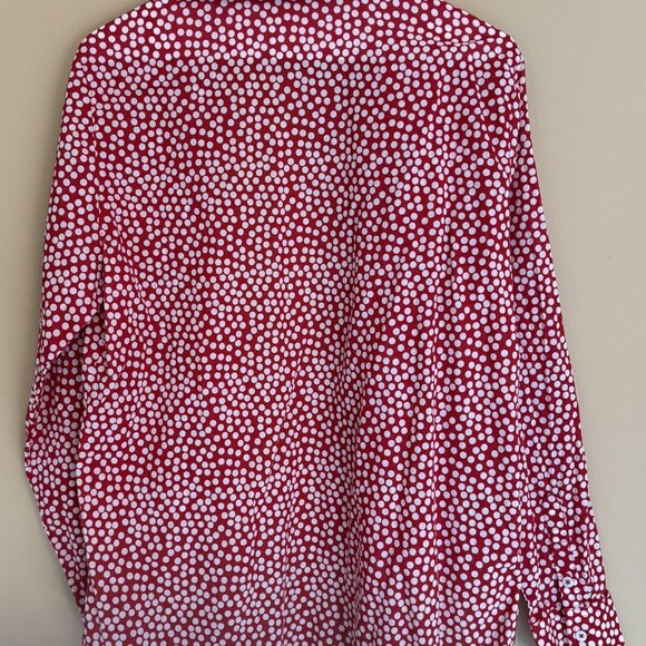 United Colors Of Benetton Red polka Dot blouse - Picture 3 of 8